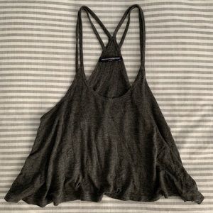 Brandy Melville Gray Loose Top